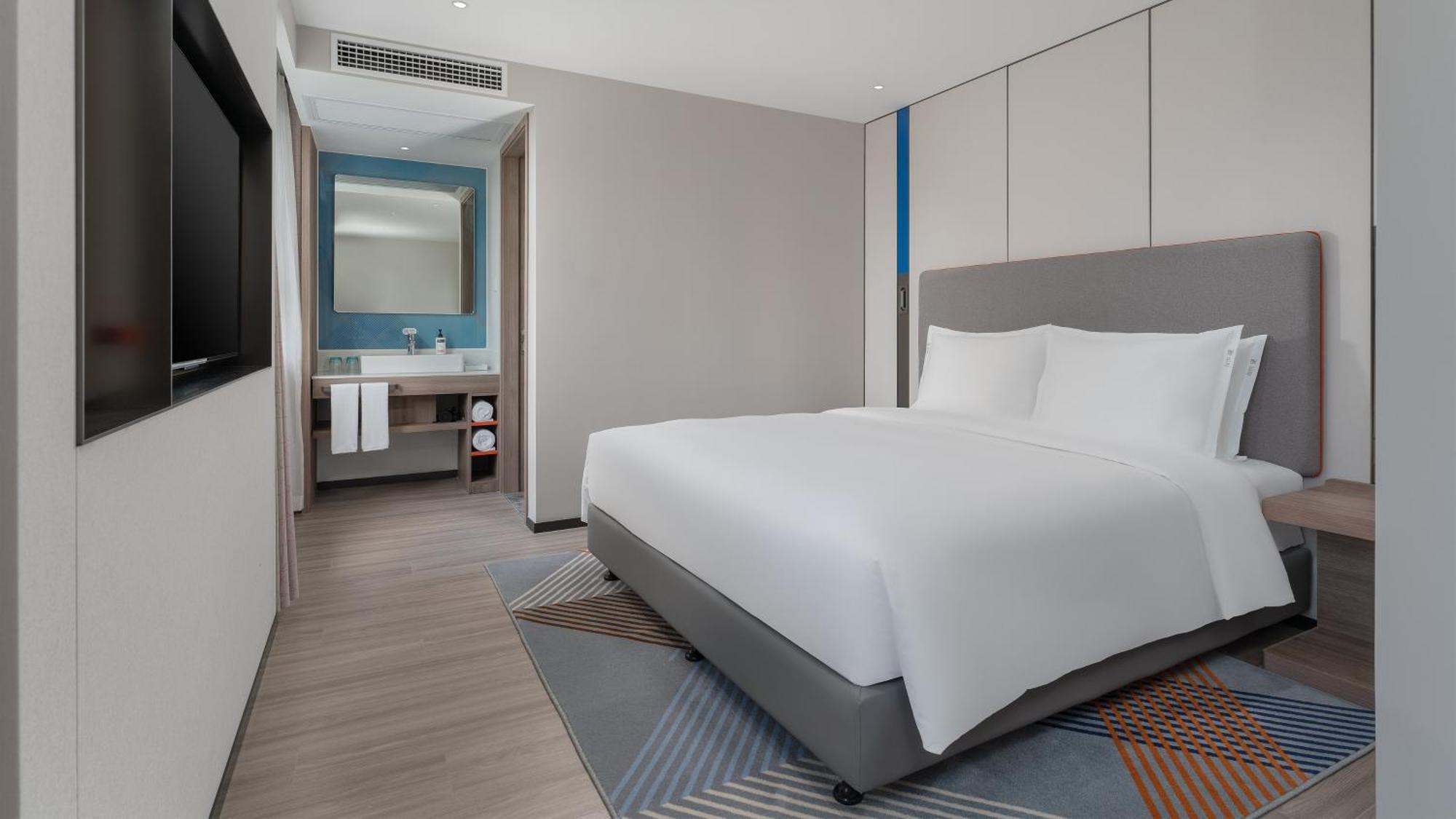 Holiday Inn Express Qingdao Shibei By Ihg Dış mekan fotoğraf