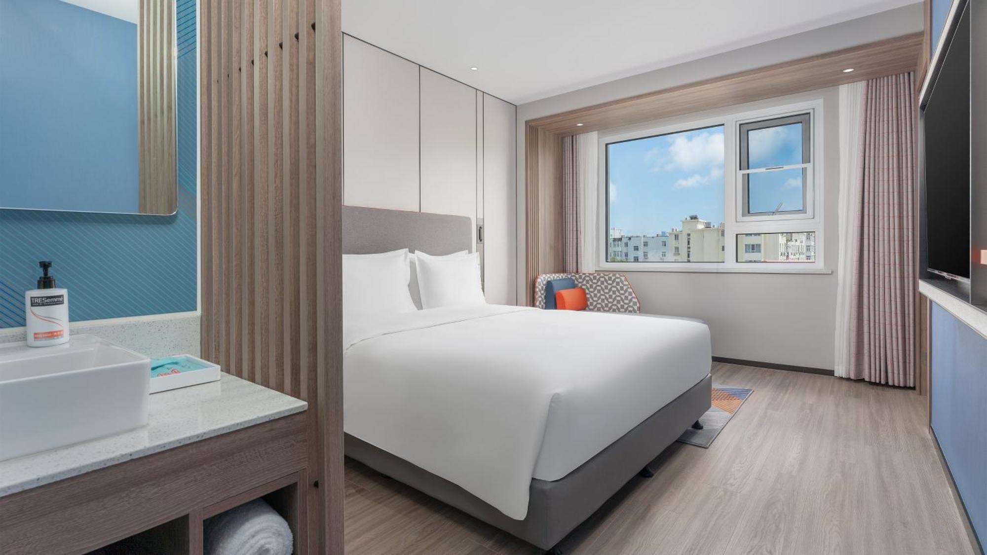Holiday Inn Express Qingdao Shibei By Ihg Dış mekan fotoğraf