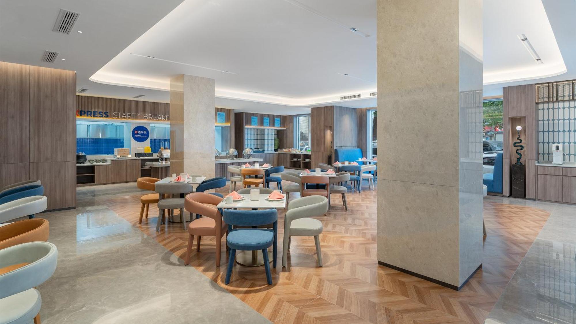 Holiday Inn Express Qingdao Shibei By Ihg Dış mekan fotoğraf