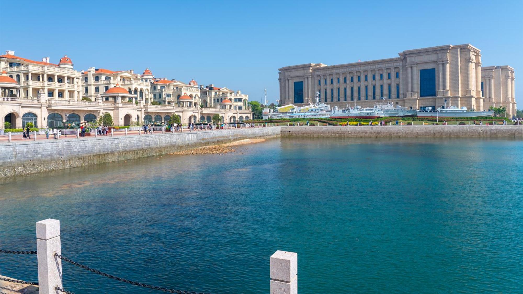 Holiday Inn Express Qingdao Shibei By Ihg Dış mekan fotoğraf
